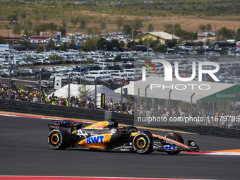 Esteban Ocon of France drives the (31) BWT Alpine F1 Team A524 Renault during the Formula 1 Pirelli United States Grand Prix 2024 in Austin,...