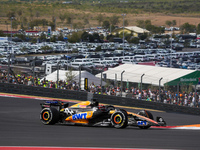 Esteban Ocon of France drives the (31) BWT Alpine F1 Team A524 Renault during the Formula 1 Pirelli United States Grand Prix 2024 in Austin,...