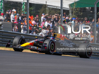 Max Verstappen of the Netherlands drives the Oracle Red Bull Racing RB20 Honda RBPT during the Formula 1 Pirelli United States Grand Prix 20...