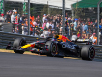 Max Verstappen of the Netherlands drives the Oracle Red Bull Racing RB20 Honda RBPT during the Formula 1 Pirelli United States Grand Prix 20...