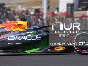 Max Verstappen of the Netherlands drives the Oracle Red Bull Racing RB20 Honda RBPT during the Formula 1 Pirelli United States Grand Prix 20...