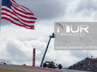 Franco Colapinto of Argentina drives the (43) Williams Racing FW46 Mercedes during the Formula 1 Pirelli United States Grand Prix 2024 in Au...