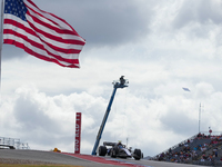 Franco Colapinto of Argentina drives the (43) Williams Racing FW46 Mercedes during the Formula 1 Pirelli United States Grand Prix 2024 in Au...