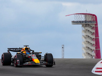 Max Verstappen of the Netherlands drives the Oracle Red Bull Racing RB20 Honda RBPT during the Formula 1 Pirelli United States Grand Prix 20...