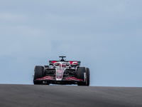 Kevin Magnussen of Denmark drives the (20) MoneyGram Haas F1 Team VF-24 Ferrari during the Formula 1 Pirelli United States Grand Prix 2024 i...