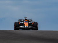 Oscar Piastri of Australia drives the McLaren F1 Team MCL38 Mercedes during the Formula 1 Pirelli United States Grand Prix 2024 in Austin, U...