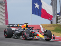 Max Verstappen of the Netherlands drives the Oracle Red Bull Racing RB20 Honda RBPT during the Formula 1 Pirelli United States Grand Prix 20...