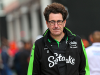 Mattia Binotto is the Managing Director of Sauber Motorsport during the Formula 1 Pirelli United States Grand Prix 2024 in Austin, USA, on O...