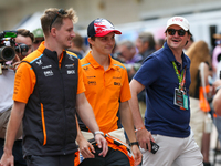 Oscar Piastri of Australia drives the McLaren F1 Team MCL38 Mercedes during the Formula 1 Pirelli United States Grand Prix 2024 in Austin, U...