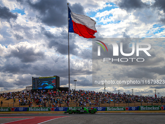 Valtteri Bottas of Finland drives the (77) Stake F1 Team Kick Sauber C44 Ferrari during the Formula 1 Pirelli United States Grand Prix 2024...