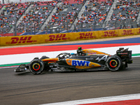 Pierre Gasly of France drives the (10) BWT Alpine F1 Team A524 Renault during the Formula 1 Pirelli United States Grand Prix 2024 in Austin,...