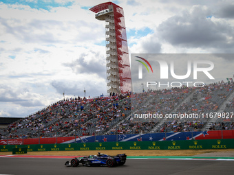 Alexander Albon of Thailand drives the (23) Williams Racing FW46 Mercedes during the Formula 1 Pirelli United States Grand Prix 2024 in Aust...