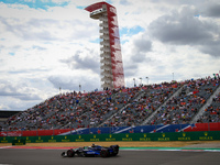 Alexander Albon of Thailand drives the (23) Williams Racing FW46 Mercedes during the Formula 1 Pirelli United States Grand Prix 2024 in Aust...