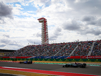 Alexander Albon of Thailand drives the (23) Williams Racing FW46 Mercedes during the Formula 1 Pirelli United States Grand Prix 2024 in Aust...