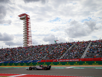 Nico Hulkenberg of Germany drives the (27) MoneyGram Haas F1 Team VF-24 Ferrari during the Formula 1 Pirelli United States Grand Prix 2024 i...