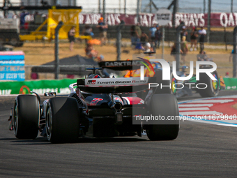 Kevin Magnussen of Denmark drives the (20) MoneyGram Haas F1 Team VF-24 Ferrari during the Formula 1 Pirelli United States Grand Prix 2024 i...