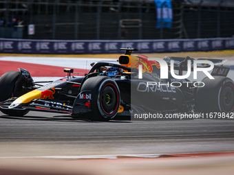 Max Verstappen of the Netherlands drives the Oracle Red Bull Racing RB20 Honda RBPT during the Formula 1 Pirelli United States Grand Prix 20...