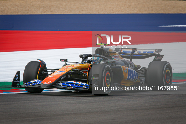 Pierre Gasly of France drives the (10) BWT Alpine F1 Team A524 Renault during the Formula 1 Pirelli United States Grand Prix 2024 in Austin,...