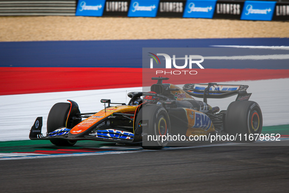 Esteban Ocon of France drives the (31) BWT Alpine F1 Team A524 Renault during the Formula 1 Pirelli United States Grand Prix 2024 in Austin,...