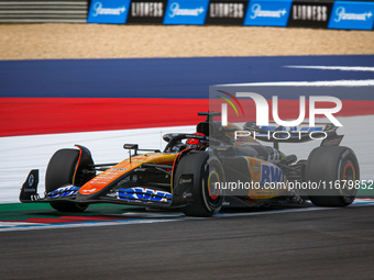 Esteban Ocon of France drives the (31) BWT Alpine F1 Team A524 Renault during the Formula 1 Pirelli United States Grand Prix 2024 in Austin,...