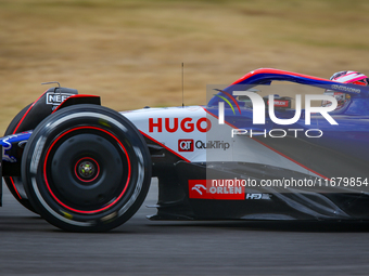 Liam Lawson of New Zealand drives the (30) Visa Cash app RB VCARB01 Honda RBPT during the Formula 1 Pirelli United States Grand Prix 2024 in...