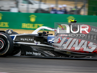 Nico Hulkenberg of Germany drives the (27) MoneyGram Haas F1 Team VF-24 Ferrari during the Formula 1 Pirelli United States Grand Prix 2024 i...