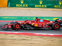 Charles Leclerc of Monaco drives the (16) Scuderia Ferrari SF-24 Ferrari during the Formula 1 Pirelli United States Grand Prix 2024 in Austi...