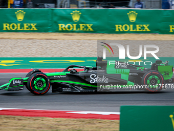 Valtteri Bottas of Finland drives the (77) Stake F1 Team Kick Sauber C44 Ferrari during the Formula 1 Pirelli United States Grand Prix 2024...