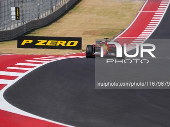 Charles Leclerc of Monaco drives the (16) Scuderia Ferrari SF-24 Ferrari during the Formula 1 Pirelli United States Grand Prix 2024 in Austi...