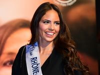 Alexcia Couly at the light festival award ceremony in Lyon, France, on October 19, 2024. (