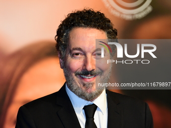 Guillaume Gallienne at the light festival award ceremony in Lyon, France, on October 19, 2024. (