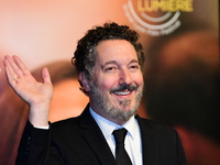 Guillaume Gallienne at the light festival award ceremony in Lyon, France, on October 19, 2024. (