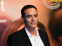 Anthony Delon at the light festival award ceremony in Lyon, France, on October 19, 2024. (