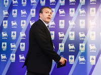 Lorenzo Casini, President of Serie A, attends a press conference after the Lega Serie A Assembly at the headquarters on Via Rosellini in Mil...