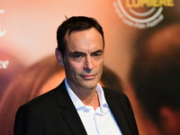 Anthony Delon at the light festival award ceremony in Lyon, France, on October 19, 2024. (