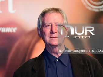 Regis Wargnier at the light festival award ceremony in Lyon, France, on October 19, 2024. (