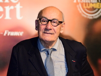 Philippe Morier Genoud at the light festival award ceremony in Lyon, France, on October 19, 2024. (