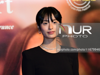 Bella Kim at the light festival award ceremony in Lyon, France, on October 19, 2024. (