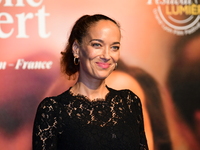 Carmen Chaplin at the light festival award ceremony in Lyon, France, on October 19, 2024. (