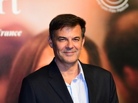 Francois Ozon at the light festival award ceremony in Lyon, France, on October 19, 2024. (