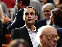 Anthony Delon at the light festival award ceremony in Lyon, France, on October 19, 2024. (