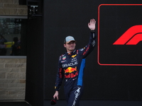 Max Verstappen of the Netherlands drives the Oracle Red Bull Racing RB20 Honda RBPT during the Formula 1 Pirelli United States Grand Prix 20...