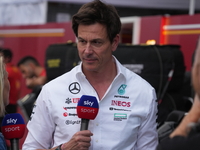 Toto Wolff is the Team Principal of the Mercedes-AMG Petronas F1 Team during the Formula 1 Pirelli United States Grand Prix 2024 in Austin,...