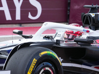 Kevin Magnussen of Denmark drives the (20) MoneyGram Haas F1 Team VF-24 Ferrari during the Formula 1 Pirelli United States Grand Prix 2024 i...