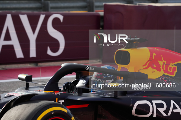 Max Verstappen of the Netherlands drives the Oracle Red Bull Racing RB20 Honda RBPT during the Formula 1 Pirelli United States Grand Prix 20...