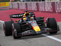 Max Verstappen of the Netherlands drives the Oracle Red Bull Racing RB20 Honda RBPT during the Formula 1 Pirelli United States Grand Prix 20...