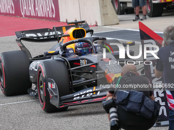 Max Verstappen of the Netherlands drives the Oracle Red Bull Racing RB20 Honda RBPT during the Formula 1 Pirelli United States Grand Prix 20...