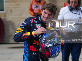 Max Verstappen of the Netherlands drives the Oracle Red Bull Racing RB20 Honda RBPT during the Formula 1 Pirelli United States Grand Prix 20...