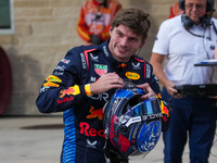 Max Verstappen of the Netherlands drives the Oracle Red Bull Racing RB20 Honda RBPT during the Formula 1 Pirelli United States Grand Prix 20...