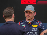 Max Verstappen of the Netherlands drives the Oracle Red Bull Racing RB20 Honda RBPT during the Formula 1 Pirelli United States Grand Prix 20...